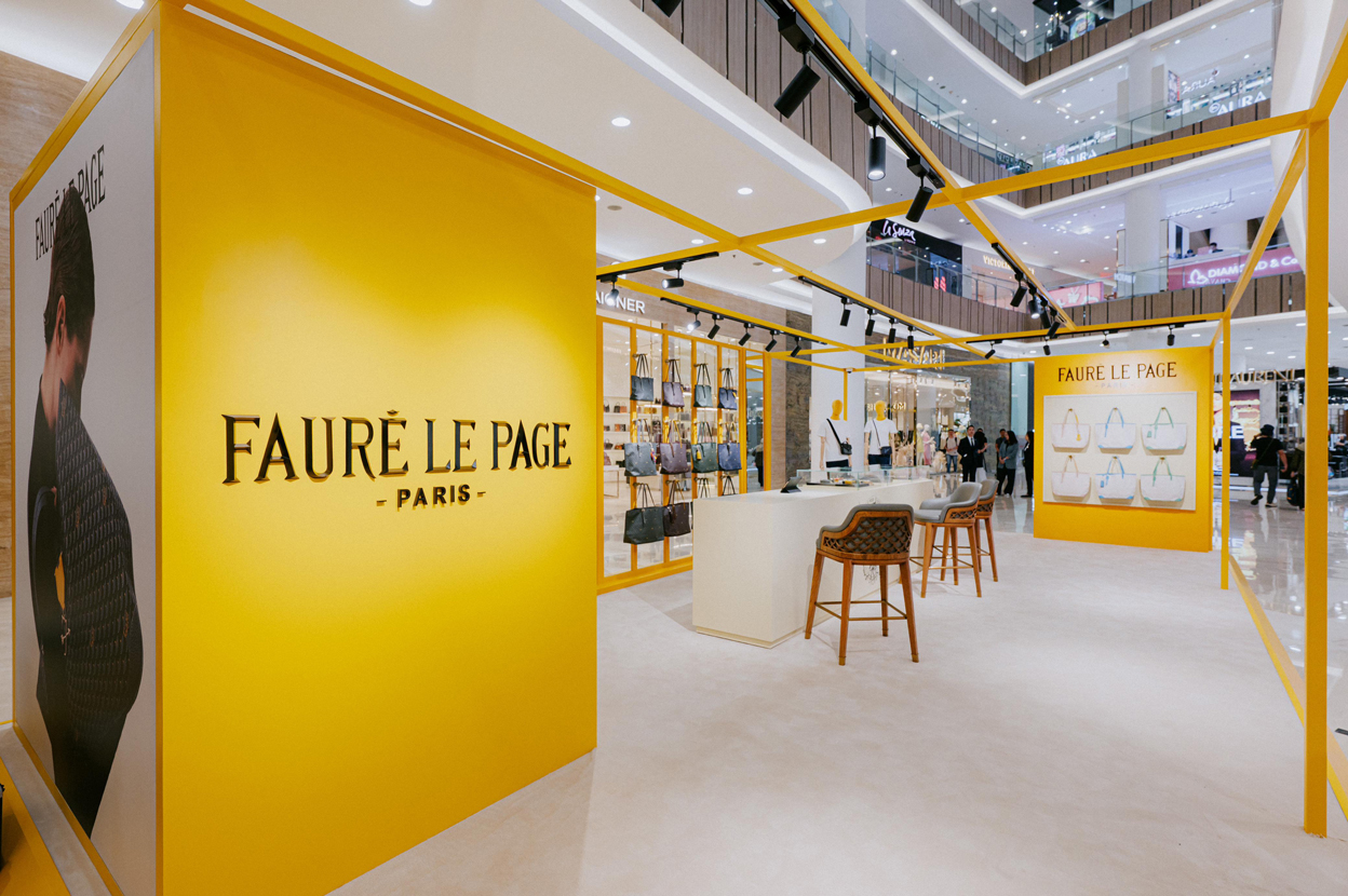 Fauré Le Page Hadirkan Pop-Up Boutique di Senayan City, Dekatkan Koleksi Daily Battle ke Selatan Jakarta