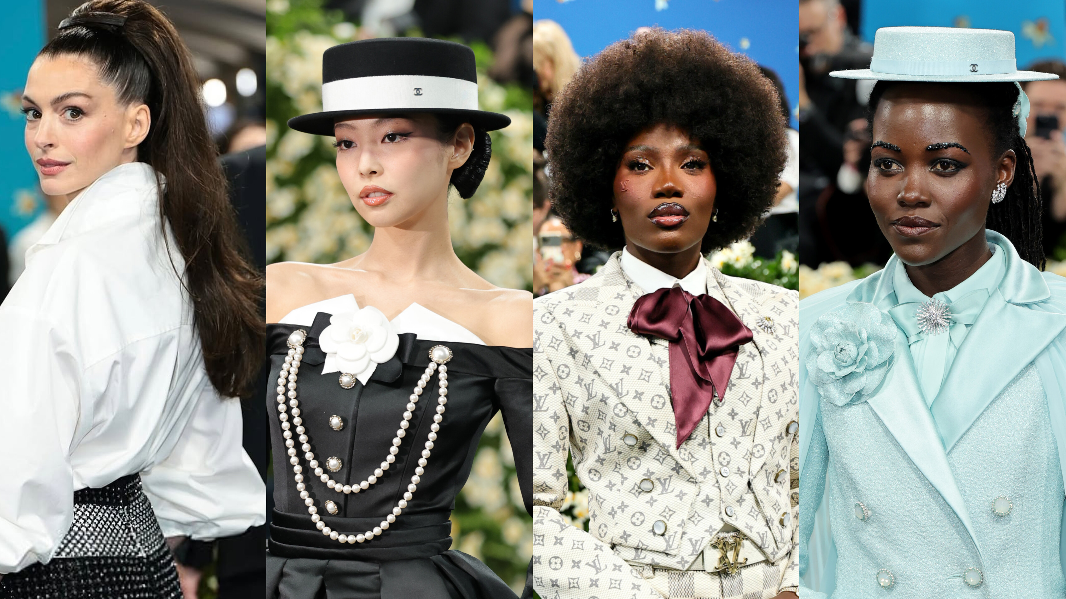 Gaya Rambut dan Rias Wajah Selebritas Paling Necis di Met Gala 2025