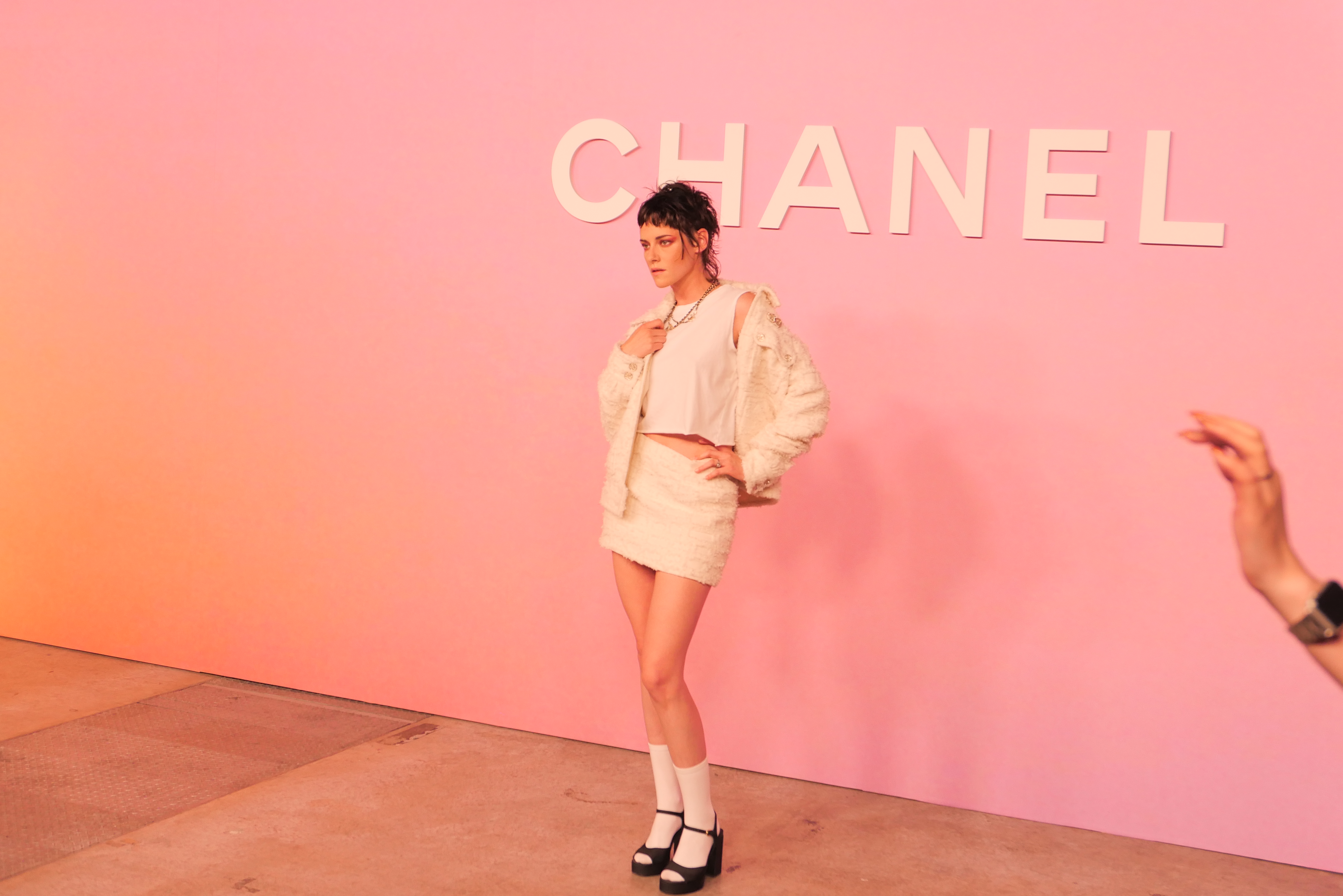 Perhelatan Métiers d'art Chanel 2023 di Tokyo.