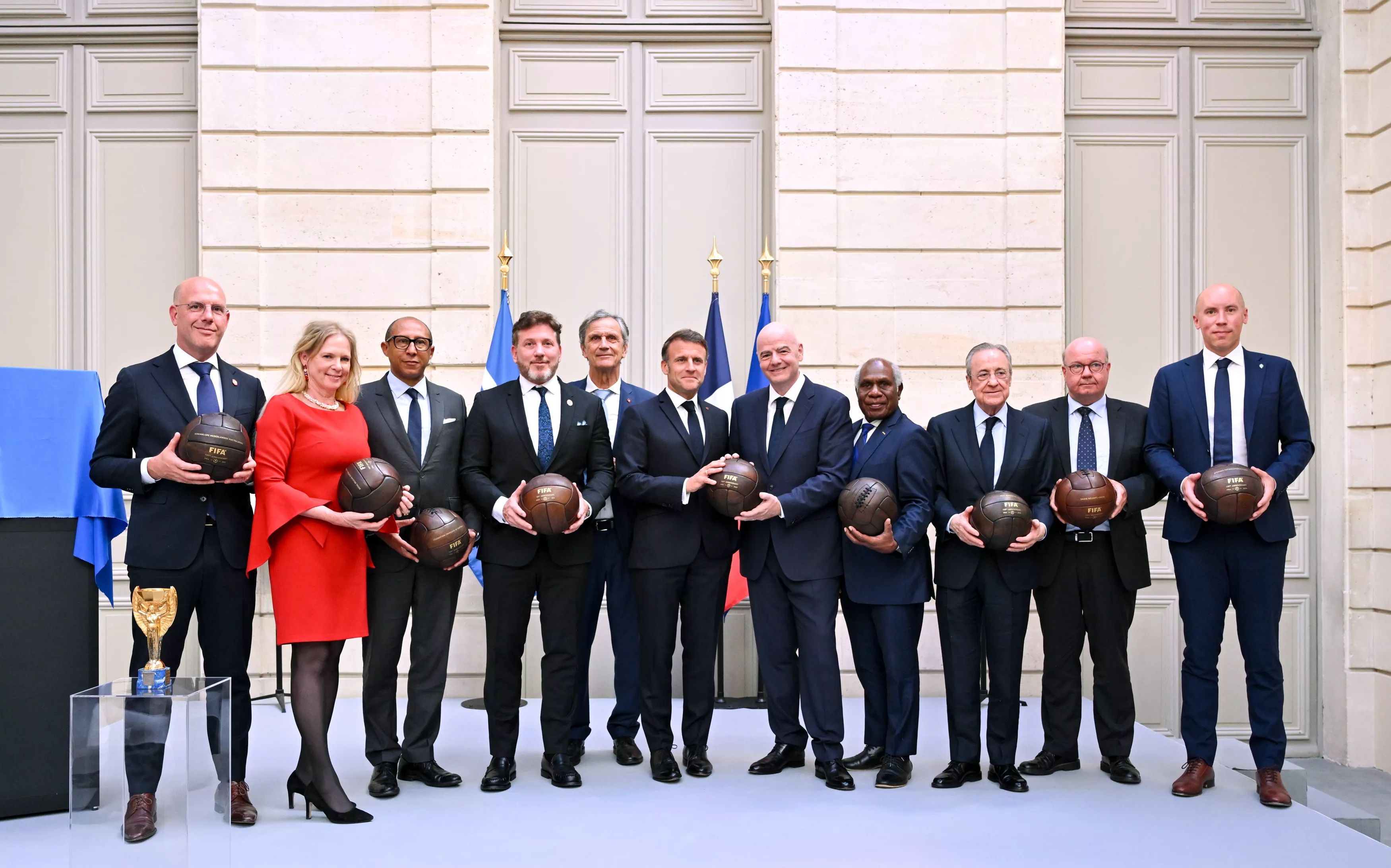 Fifa Celebrates 120th Anniversary of Foundation in Paris