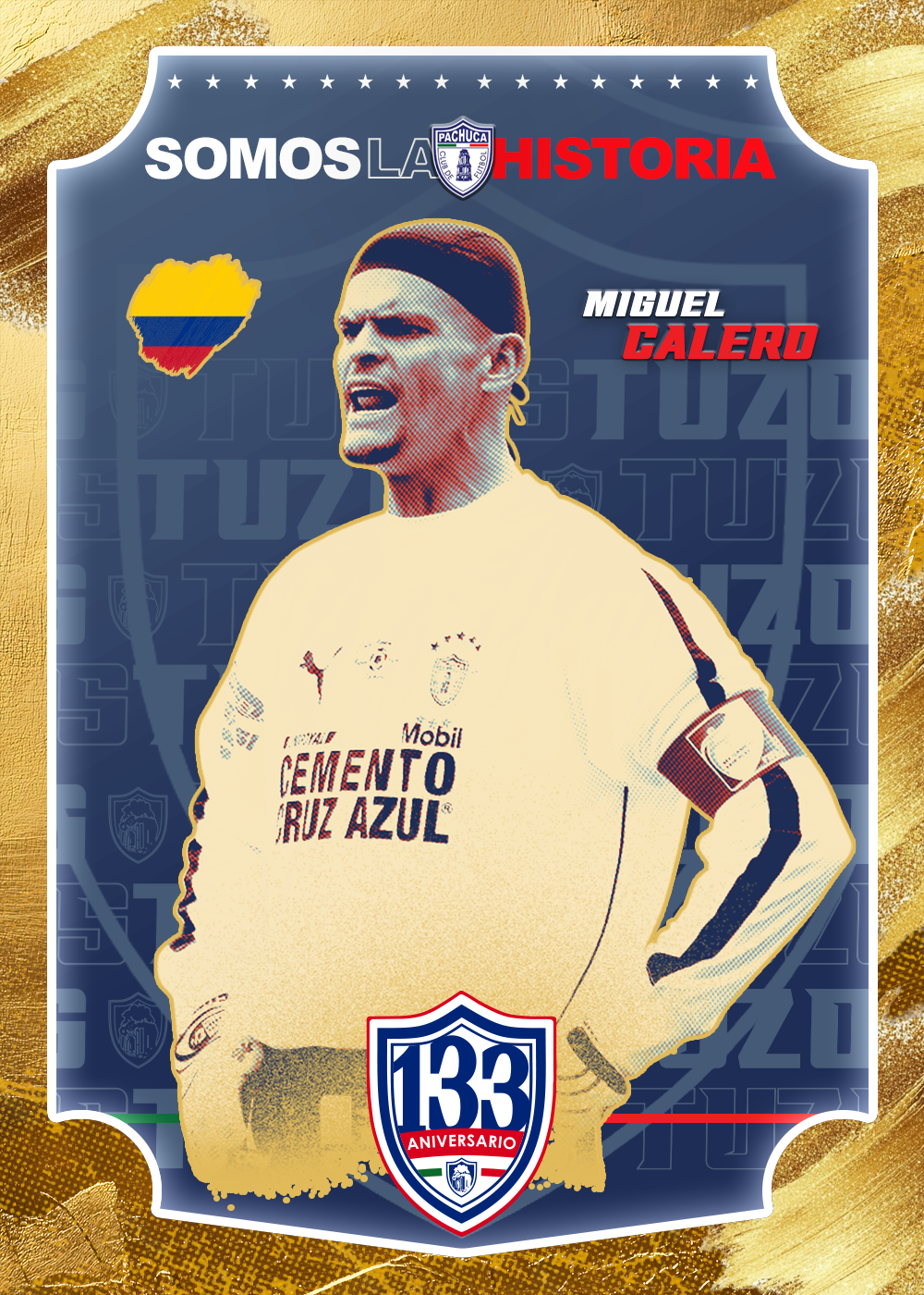 Nike EQUIPO DEL FUEGO 記念カード サッカー Miguel Calero