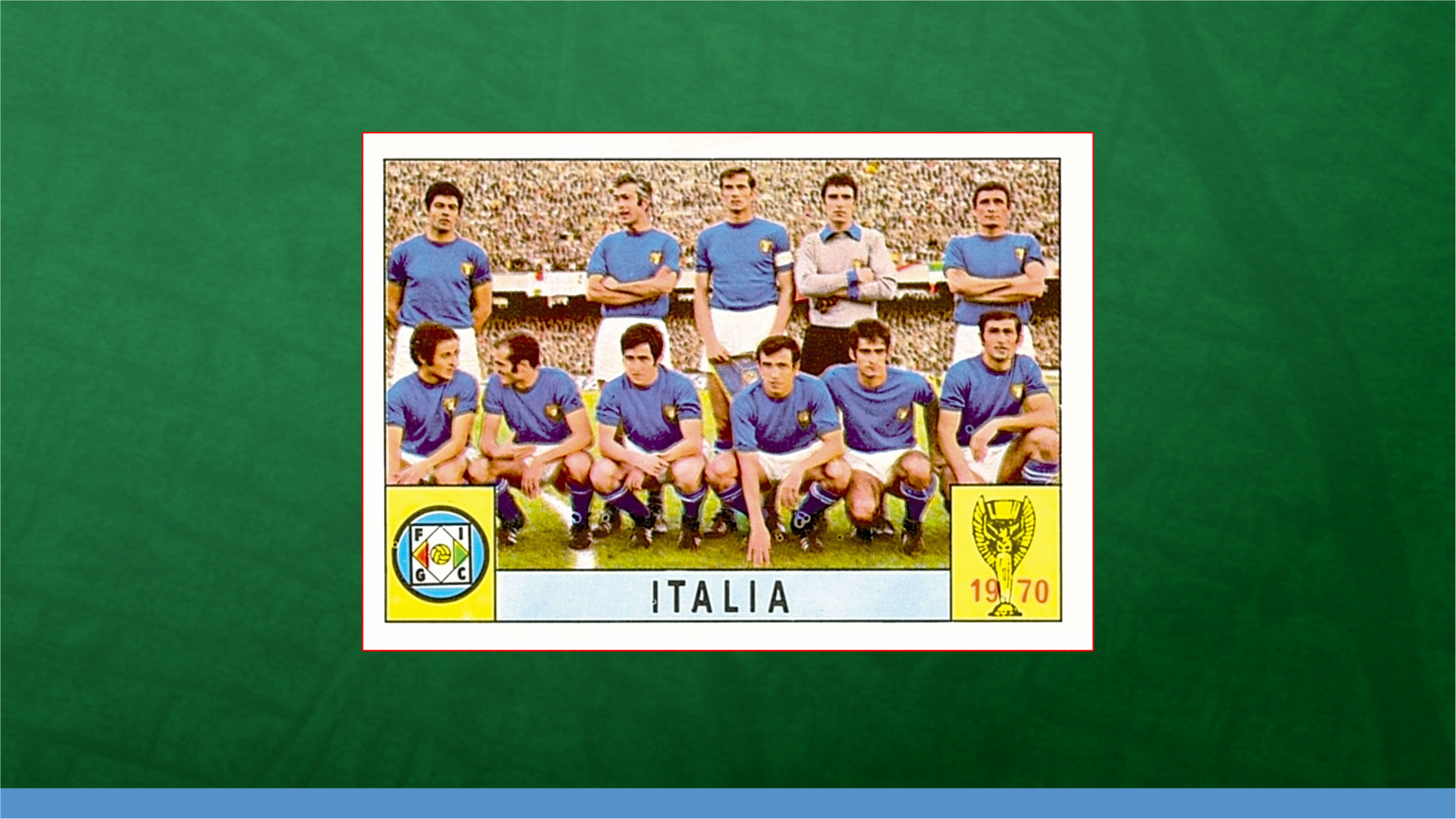 Italy - MEXICO 1970 - FIFA Collect