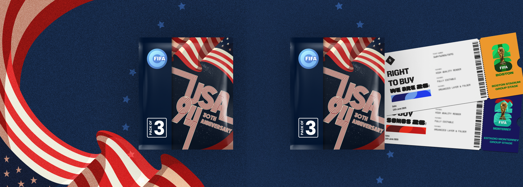 USA94 - 30 years later - FIFA Collect USA94 - 30 years later - FIFA Collect