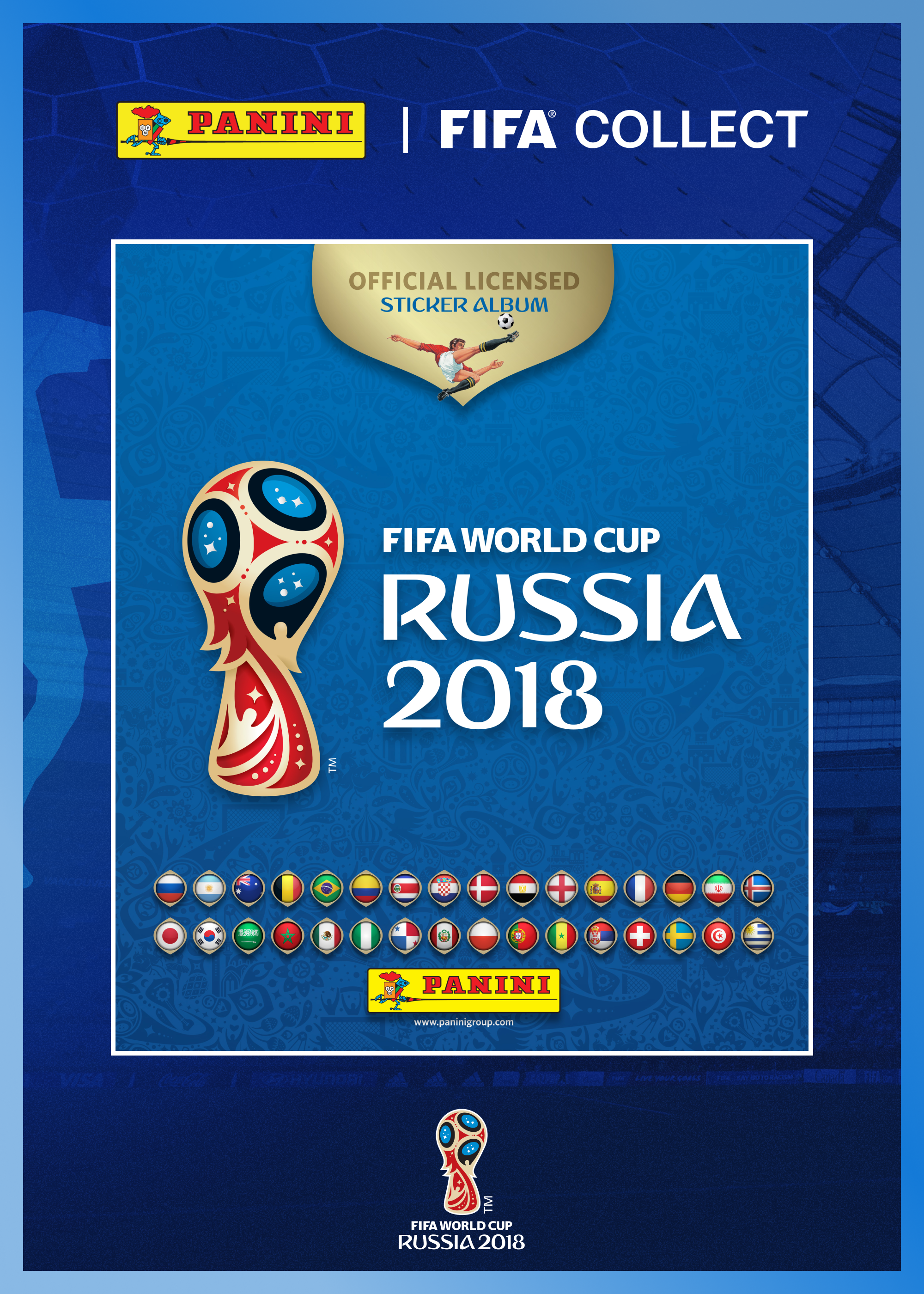 Panini FIFA World Cup 2018 Album - FIFA Collect