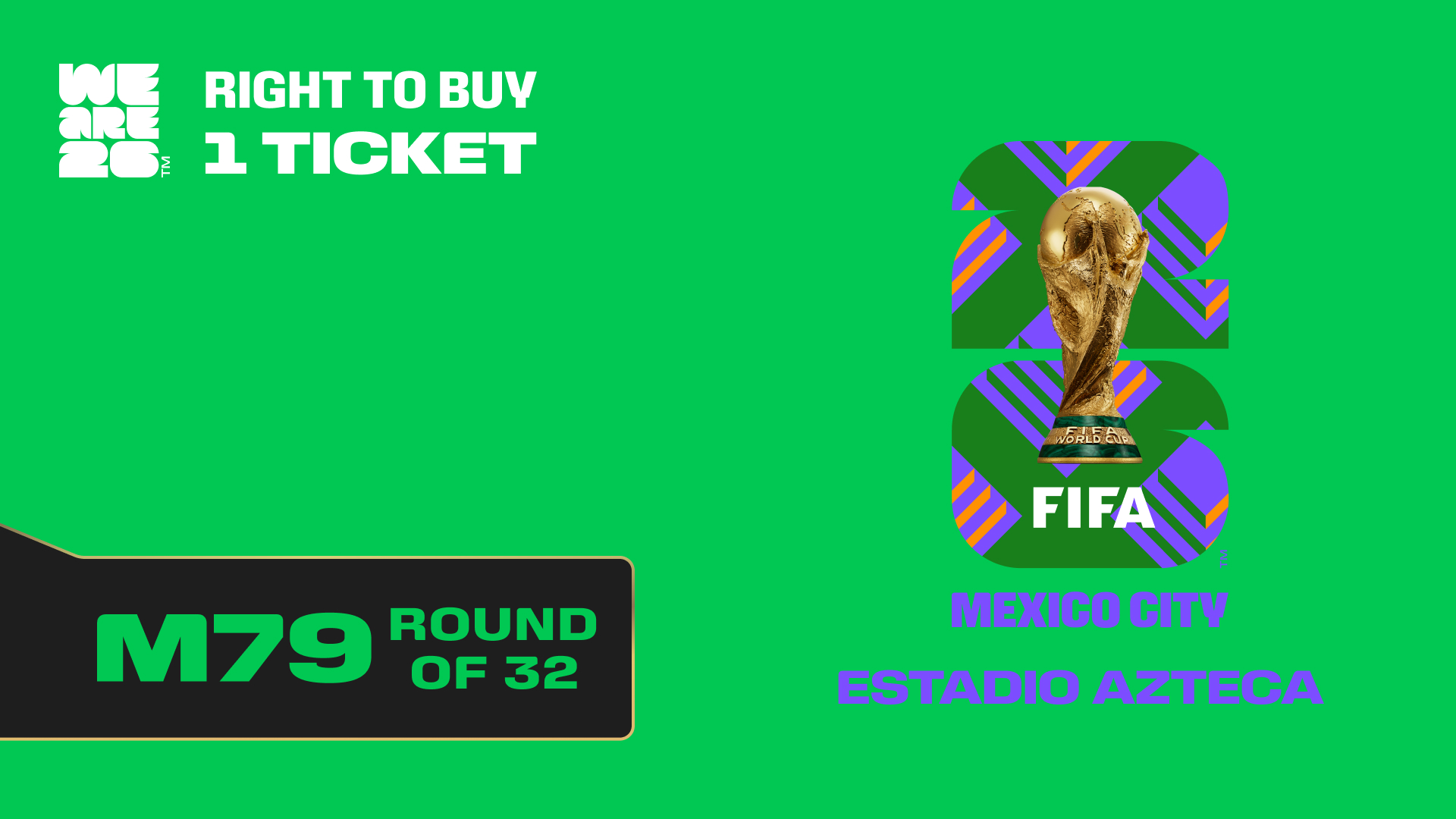RTB M79 to FIFA World Cup 26™ - FIFA Collect