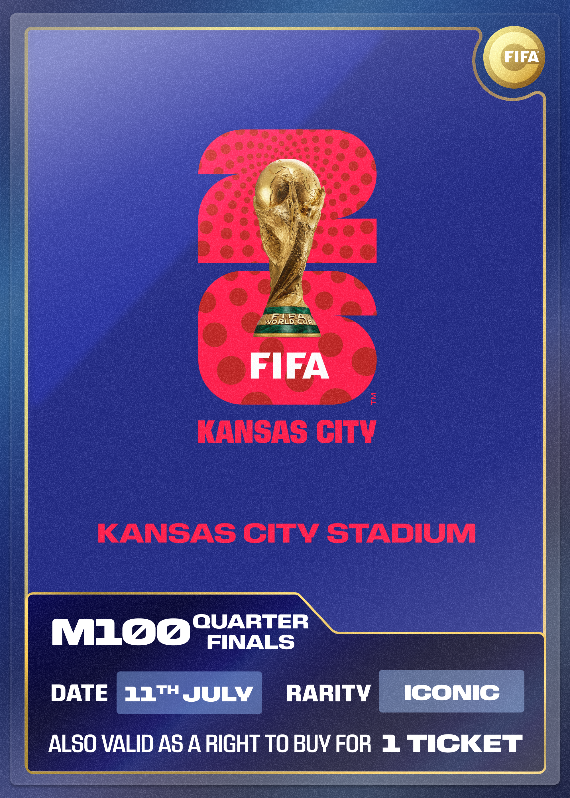 Road to Final Glory: RTB M100 FIFA World Cup 26™ - FIFA Collect