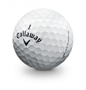CALLAWAY GOLF COMPANY HEX BLACK TOUR GOLF BALL