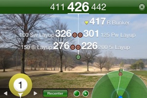 Golfshot AR Screen
