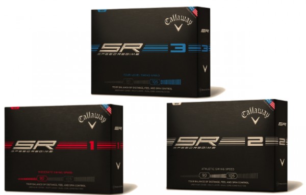 Callaway Speed Regime Golf Balls: SR-1, SR-2, SR-3