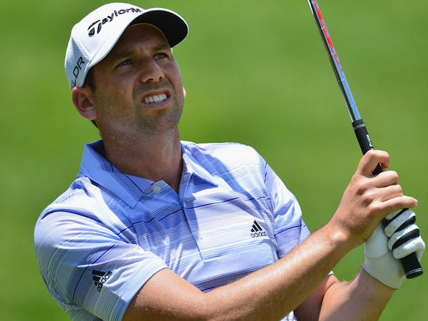 Sergio Garcia catching fire