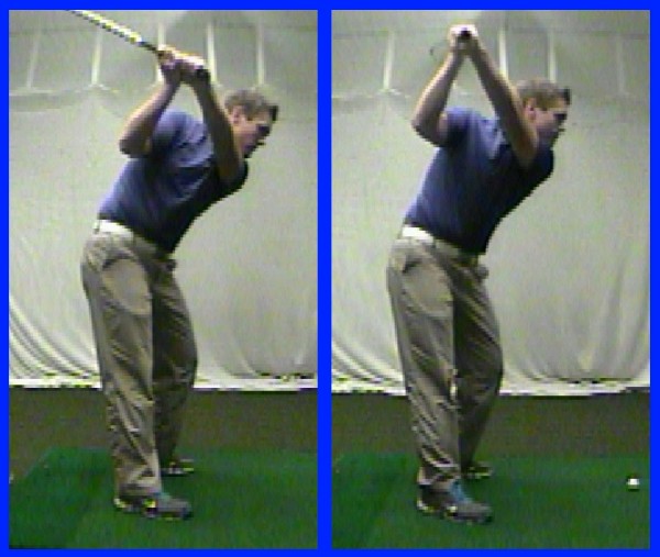 Tops of backswing