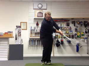 An example of the hands leading method that requires manipulation and expert contact to be able to be successful.