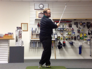 The method that allows the club head to swing more freely through the ball which means the club will pass the hands at some point in the swing and possibly before the ball on higher lofted shots.