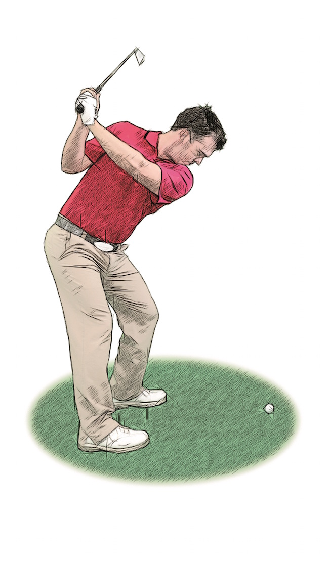"A Swing" Backswing