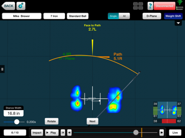 Draw Ball Flight/Heel Pressure