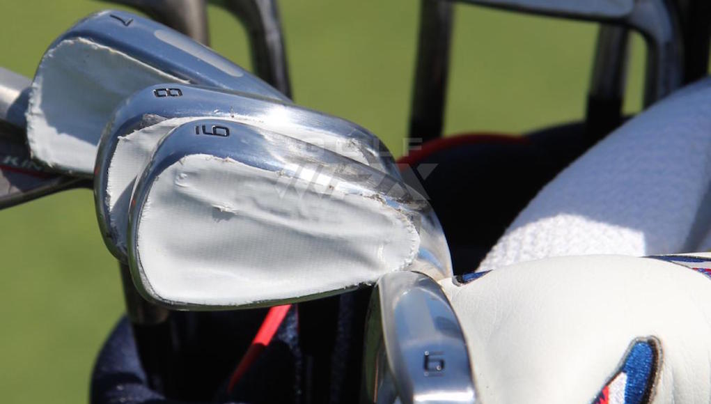 A look at the prototypes before the tape was removed.