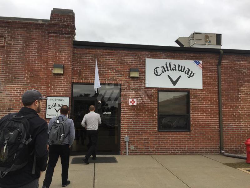 The front entrance to Callaway's Chicopee facility