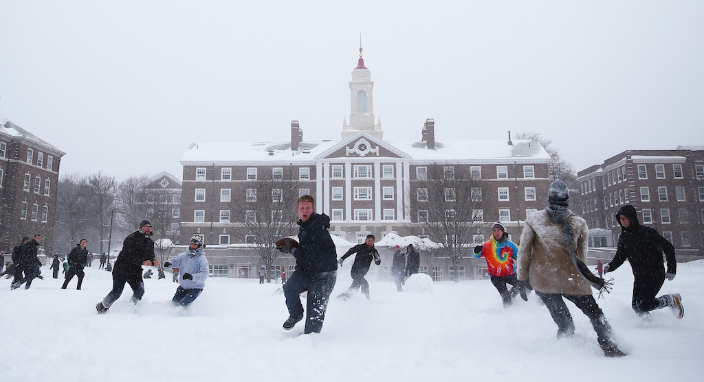 Blizzard Barrels Into Northeastern U.S.