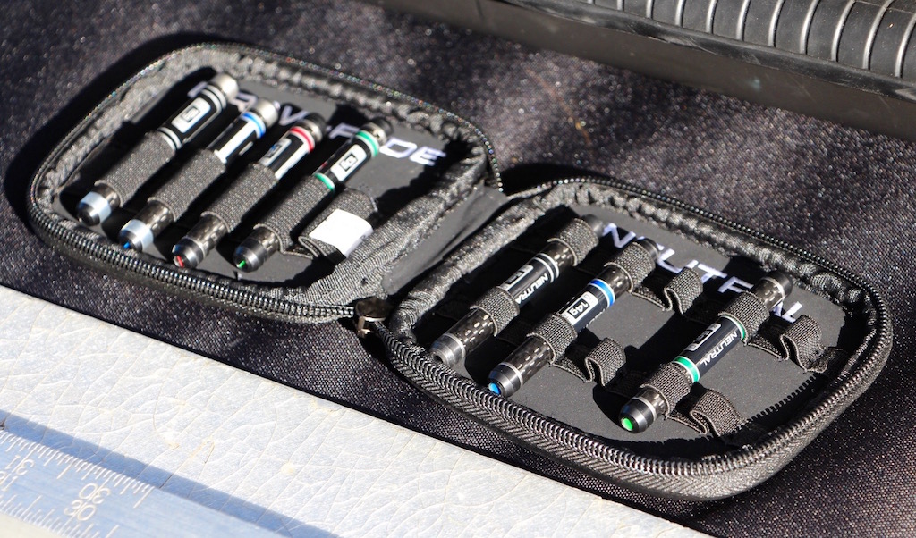 Titleist's new Sure Fit CG weights come in pairs (neutral and draw/fade) and are available in several different weights.