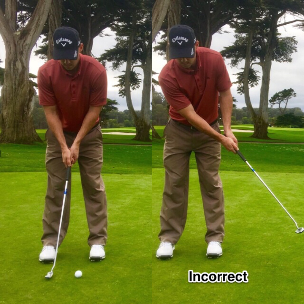 incorrect putting
