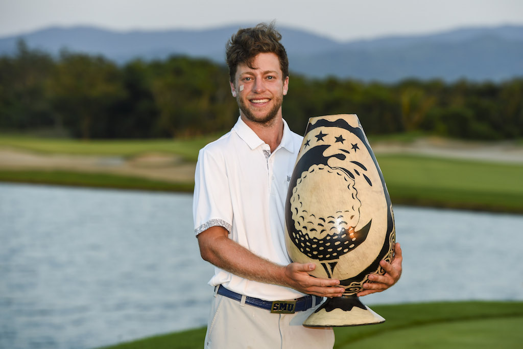 Sam Fidone won the PGA Tour LA's Honduras Open in Tela, Honduras in May.