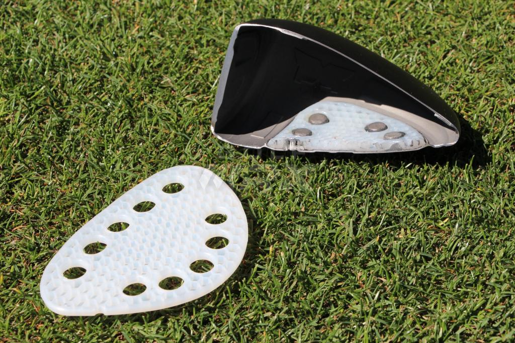 The TPE Structure "wraps" the moveable weights of the X line to soften feel at impact.