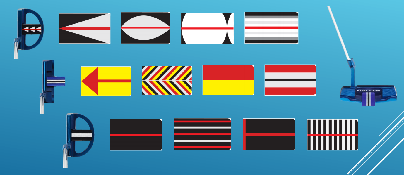 New alignment aids will be available, including different designs and colors