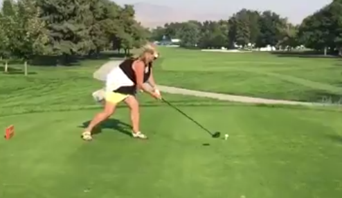 most interesting golf swing