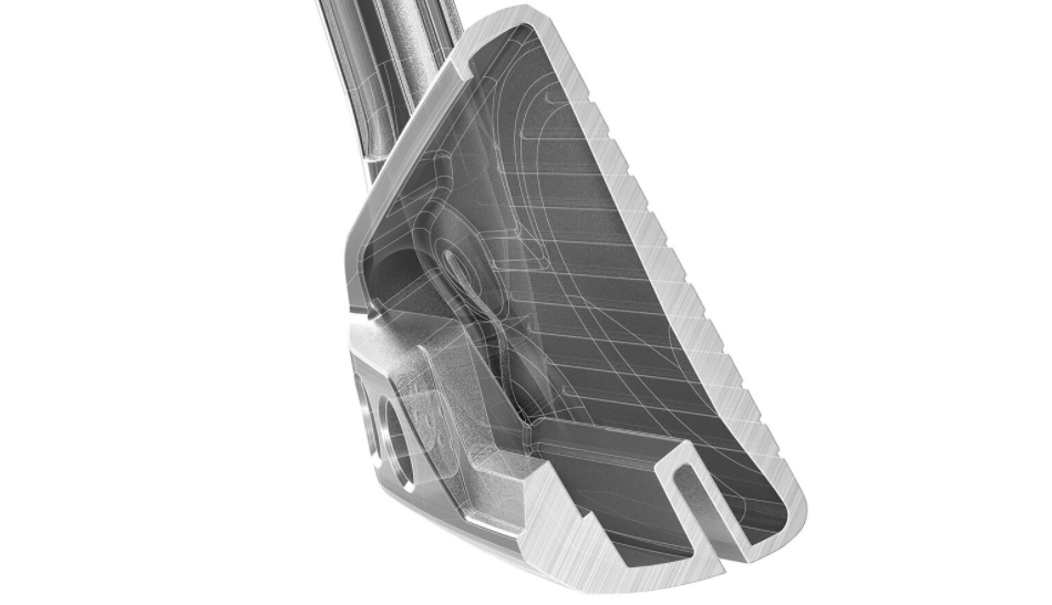 TaylorMade's "Accordion" undercut for higher launch