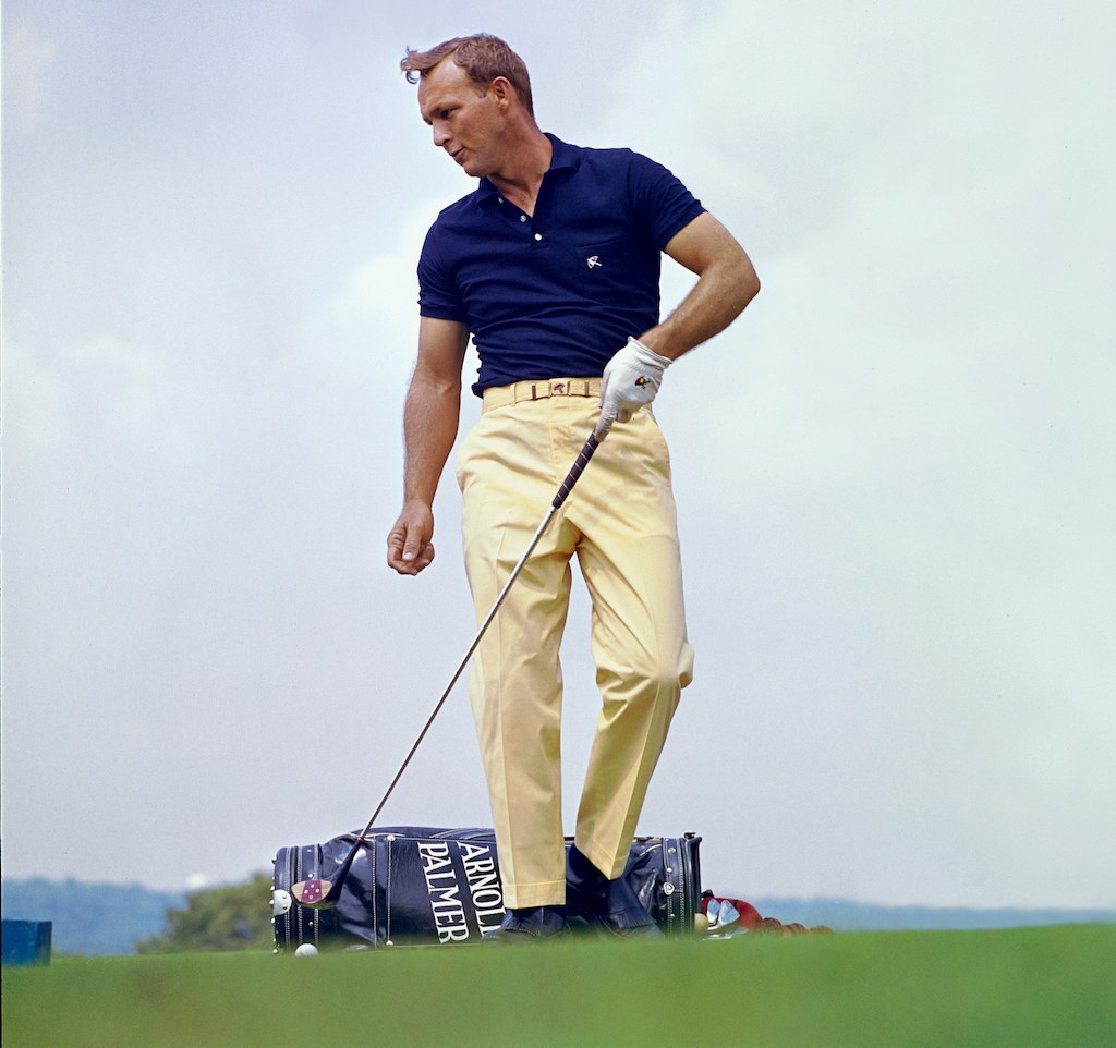 Arnie always knew how a shirt should fit.
