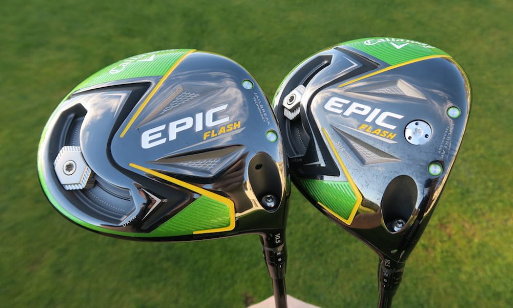 Callaway Epic Flash, Epic Flash Sub Zero are built with machine