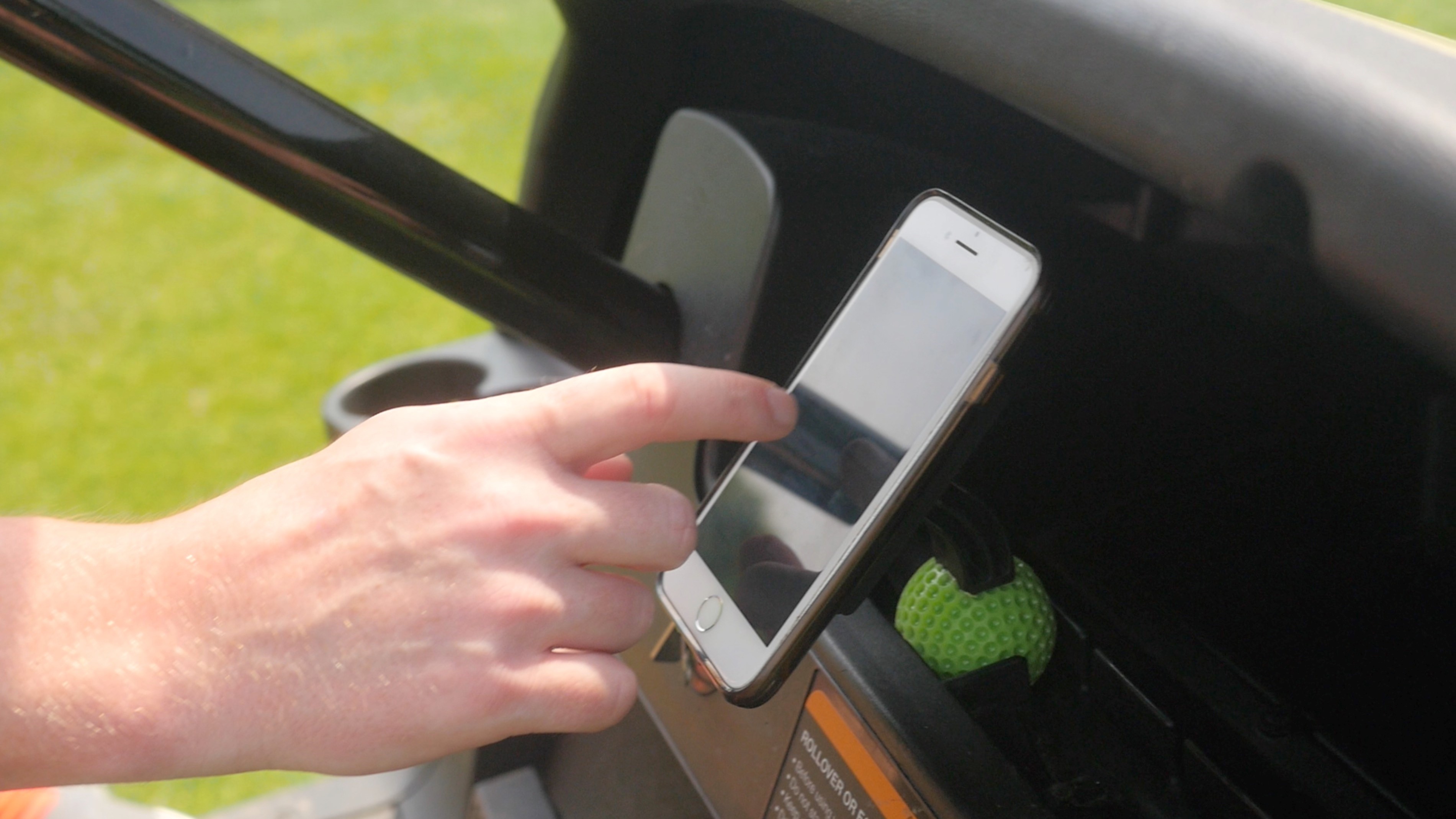 golf cart, golf lifestyle, phone accessories