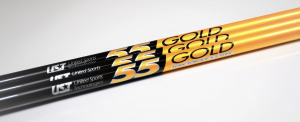 UST golf shaft gold graphite