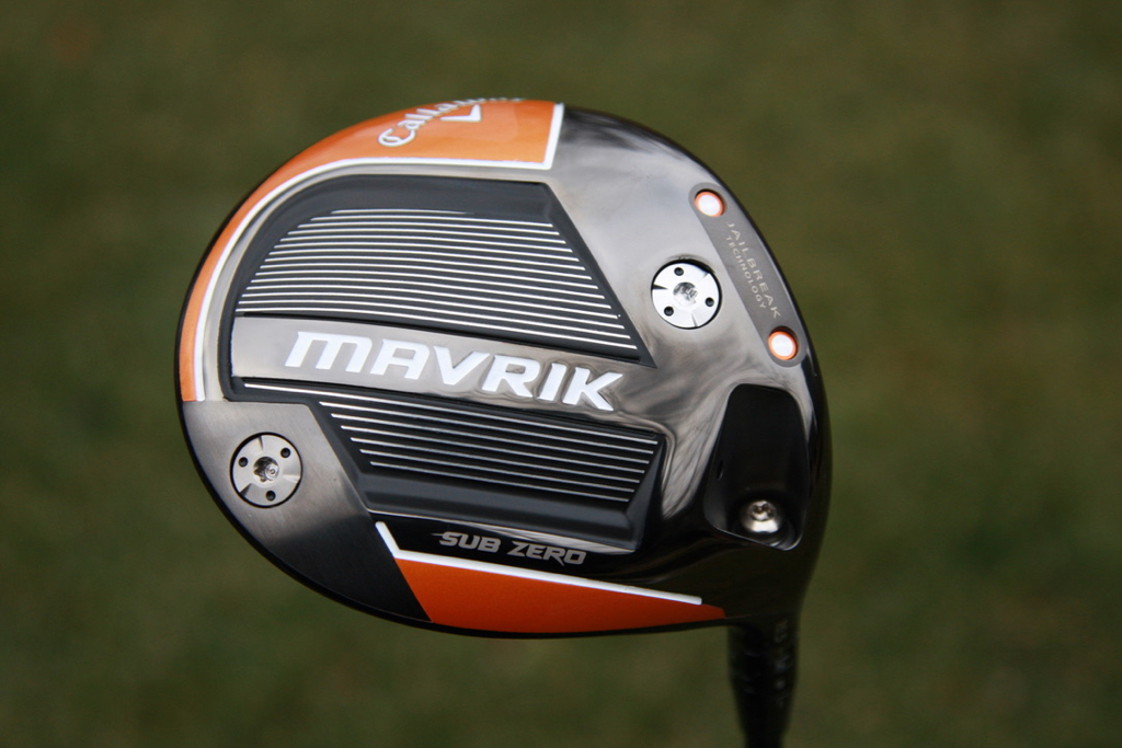 Callaway Mavrik Sub Zero Driver 2020 sole angle