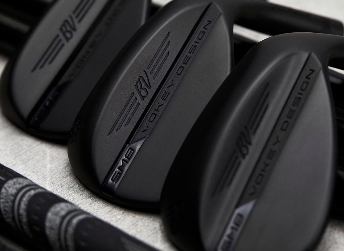 Titleist Vokey SM8 Jet Black wedges
