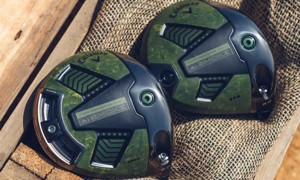 Callaway unveils limited-edition Paradym Ai Smoke Tactical drivers