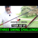 Testing the Graphite Design Tour AD VF Shaft | THREE SWING CHALLENGE