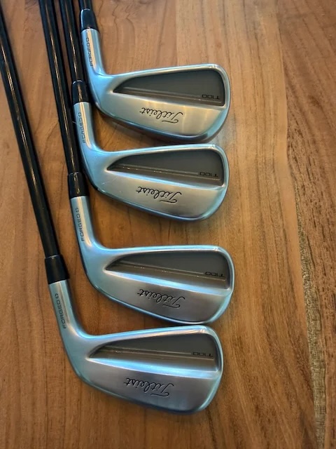 From the GolfWRX Classifieds: Titleist T100 (current version) 4-9 and SM11 44º, SM11 50º
