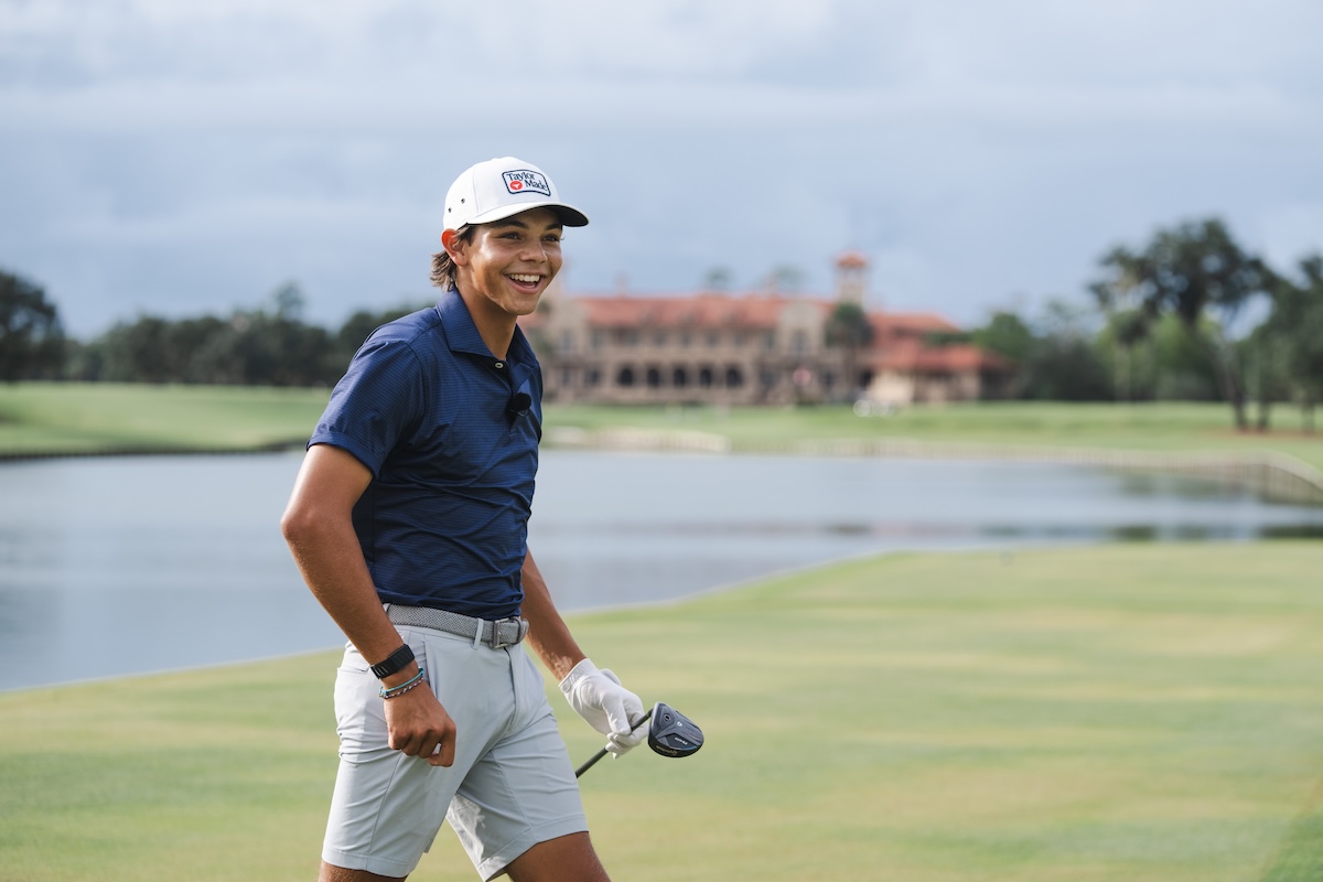 TaylorMade signs Charlie Woods (+ full WITB)