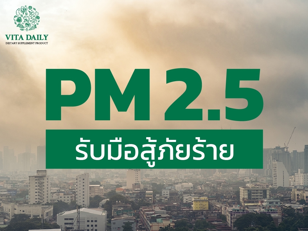 5 วิธีรับมือสู้ภัยร้าย PM 2.5