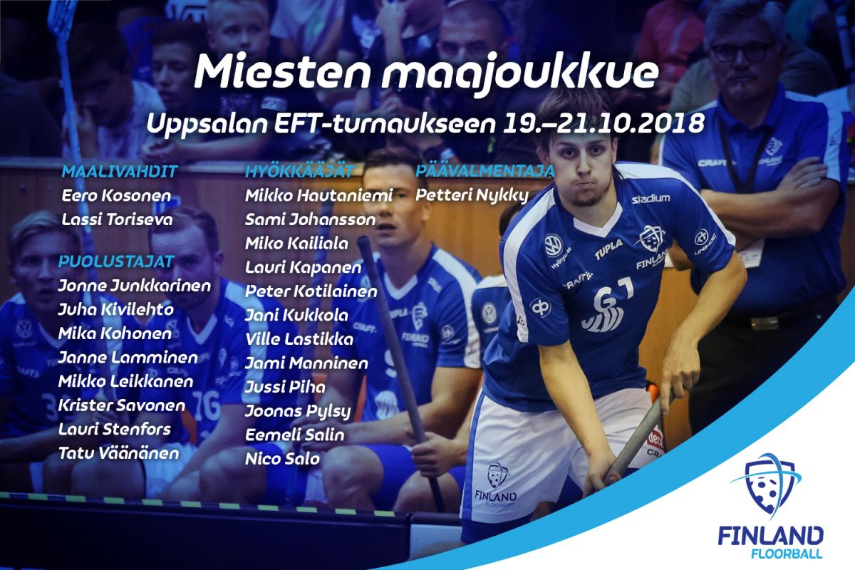 Salibandymaajoukkue Uppsalan MM-kenraaliin nimetty - Suomen Salibandyliitto