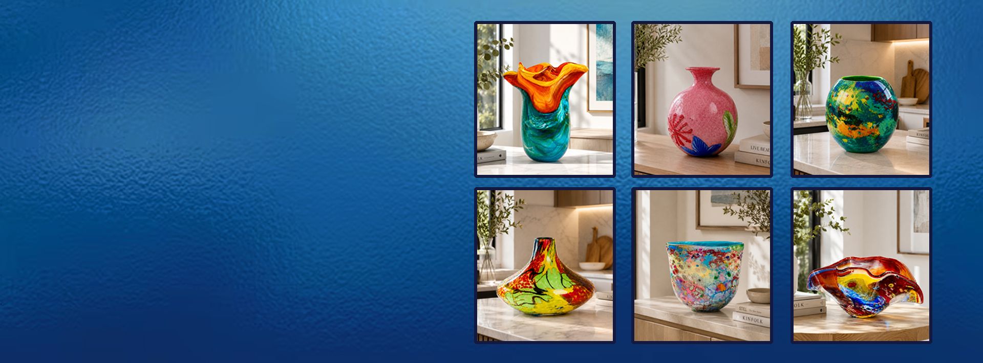 Glassware and Vases Available