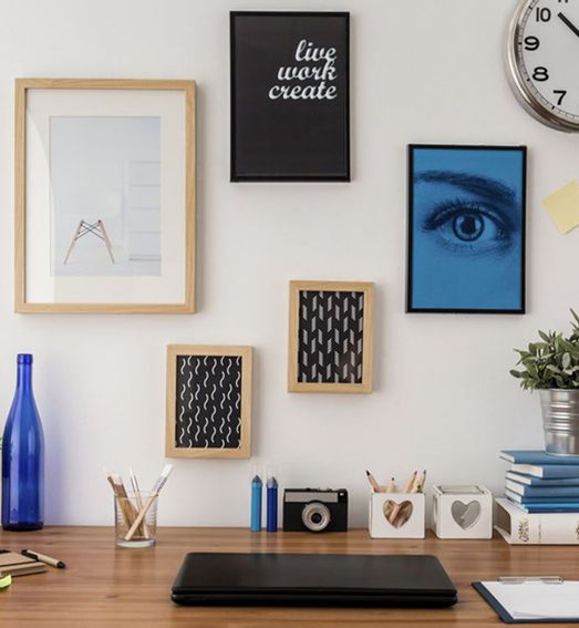 Spruce Up Your Home Working Space With Unique Custom Framed Canvas