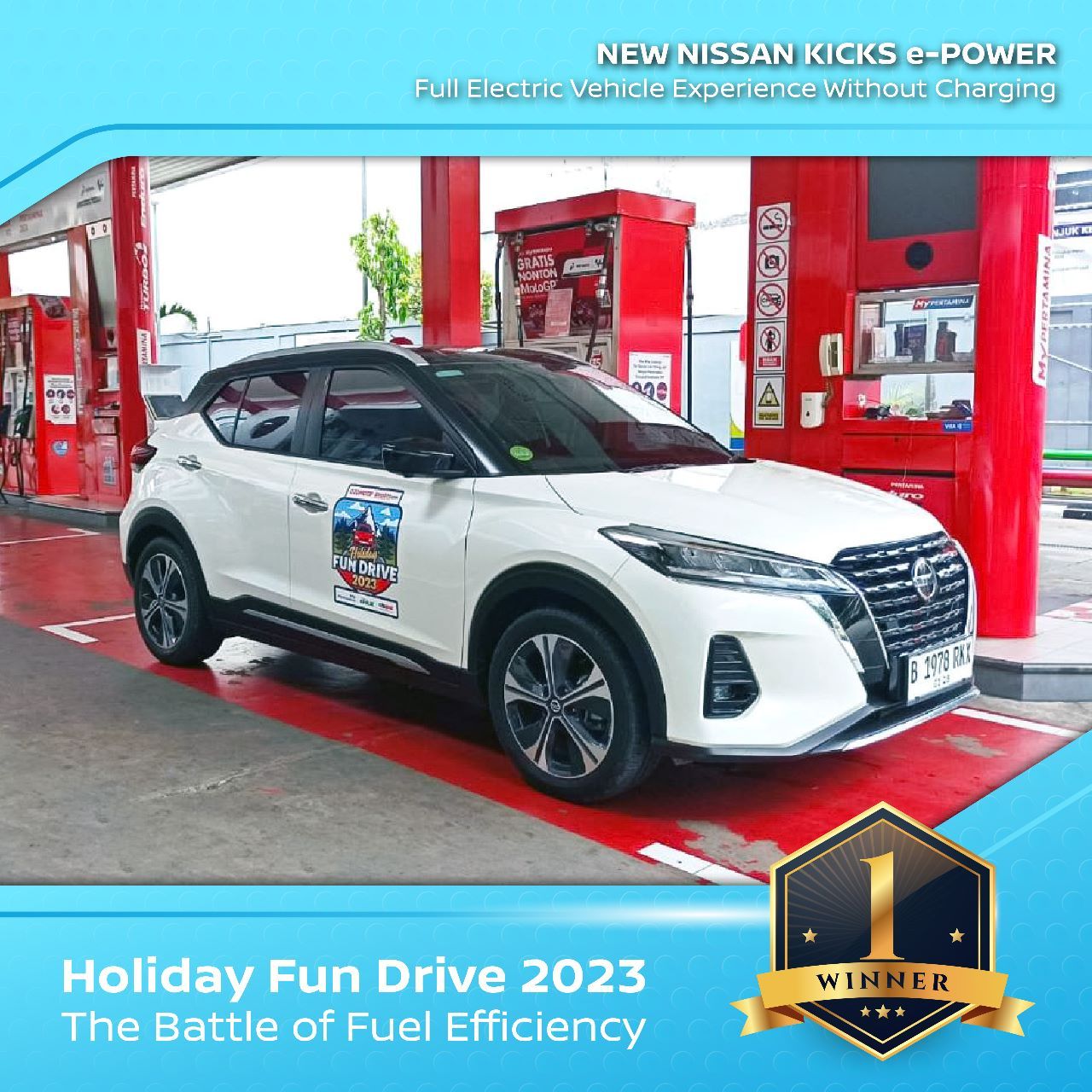 New Nissan Kicks e-POWER; Juara Irit Bahan Bakar