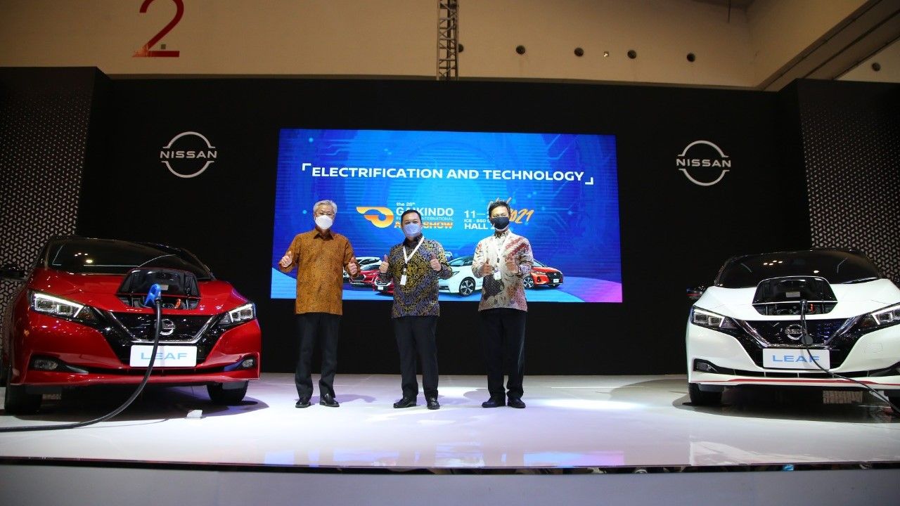 Nissan Hadirkan Mobil Listrik Dengan Teknologi Unggulan di GIIAS 2021