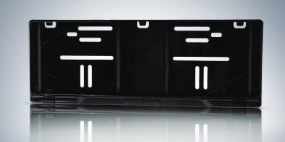 Licence Plate Frame (Hitam)