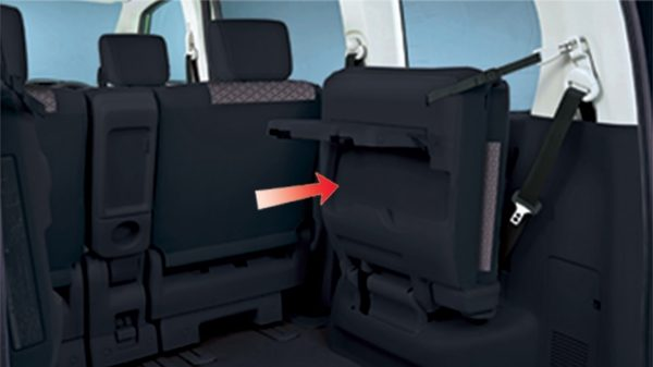 Penyimpanan Ekstra Nissan Serena dengan Smart-up 3rd Row Seat