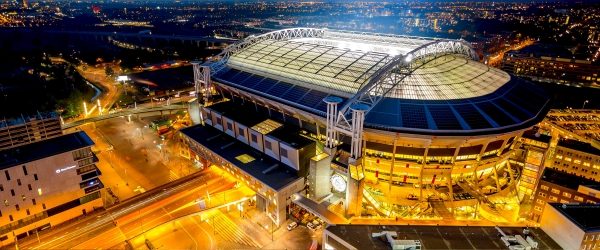 Amsterdam arena at night