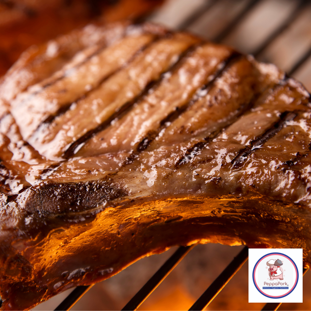 Premium Pork Chops with Skin (Rind on)