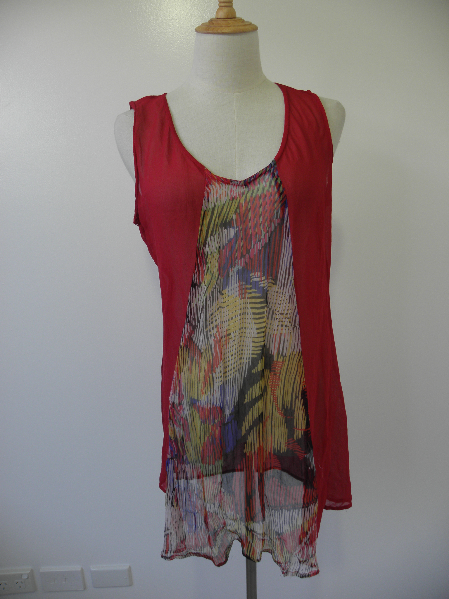 REDHEAD Silk ? Tunic 10 REDHEAD